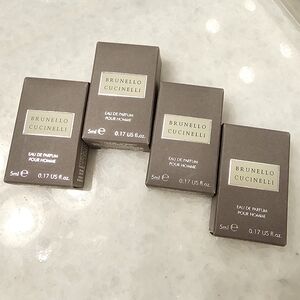 🌸🌸 Brunello Cucinelli Pour Homme Miniatures